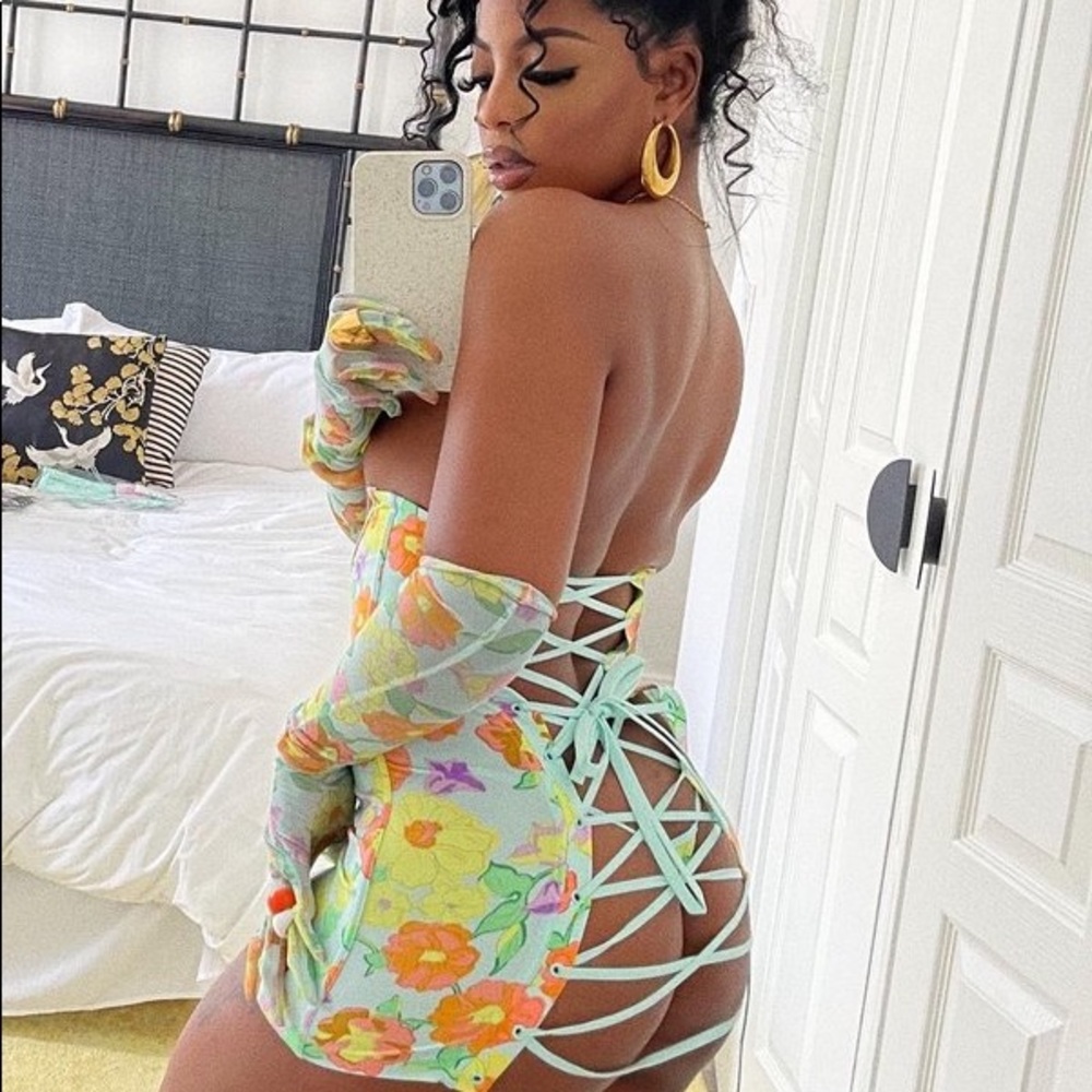 Savage x Fenty free spirit corset dress